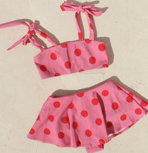 Small Swim Club Pink Polka Dot Bikini Set