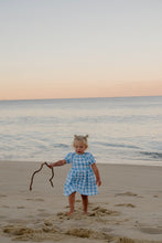 Moon Child Kayla Dress in blue Check