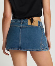 One Teaspoon- Chrome Edge Low Waist Mini Skirt