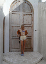 Luna Lane | The Courtside Anorak Tan/Rust
