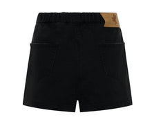 One Teaspoon- Funks High Waist Elasticated Denim Shorts