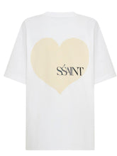SŚAINT Heart Tee : White & Cream