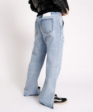 One Teaspoon- Roadhouse Wide Leg Drawstring Jeans / Salty Dog