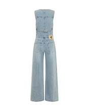 One Teaspoon Taylor Denim Jumpsuit - Rosewood