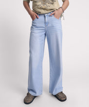 One Teaspoon- Jackson Mid Waist Wide Leg Jean / Best Blue