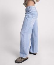 One Teaspoon- Jackson Mid Waist Wide Leg Jean / Best Blue