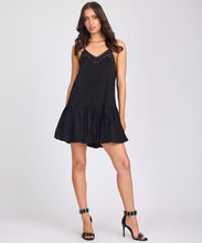One Teaspoon - eyelet Cotton Bubble hem dress