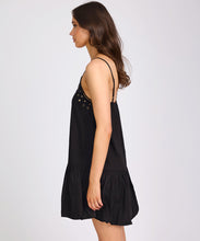 One Teaspoon - eyelet Cotton Bubble hem dress