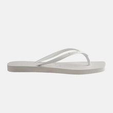 Havaiana Slim Square Toe Thong white