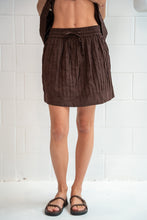 Leila Pintuck Mini Skirt