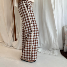 Frankie Pants - Cocoa Check