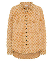 One Teaspoon- Gingham Daria Shacket - Yellow
