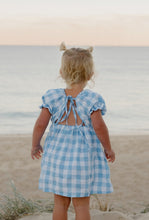 Moon Child Kayla Dress in blue Check