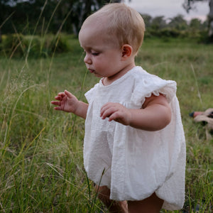 Moon Child Peony Short Sleeve Playsuit