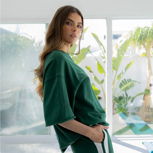Luna Lane The Mason tee - Green
