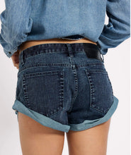 One Teaspoon- Indigo Blue Bandit Low Waist Denim Short