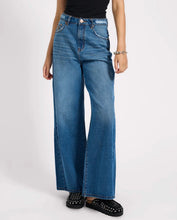 One Teaspoon- Love Machines High Waist Super Wide Leg Denim Jeans