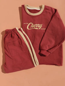 Small Swim Club- Spice Stripe Tracky Dacks