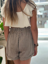 Moon Child Maeve Shorts in Chocolate Gingham