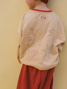 Small Swim Club- Spicy But Nicey Pullover