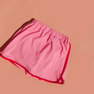 Small Swim Club Pink Skort