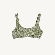 Amali Swim - Ozoux Top in Olive Bloom