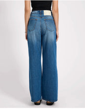 One Teaspoon- Love Machines High Waist Super Wide Leg Denim Jeans