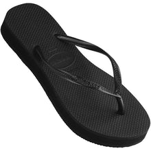 Havaiana Slim Flatform Thong Black