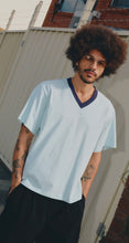 Ssaint- reflective V Neck Tee mint
