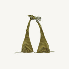 Amali Swim - Marie Top in Olive Bloom
