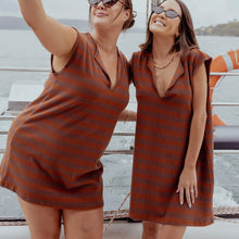 Luna Lane The Suki Dress - Cappuccino Stripe