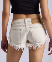 One Teaspoon- White Beauty Dukes Low Waist Denim Short