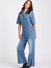One Teaspoon- Westland Blue Veronica Denim Jumpsuit