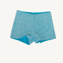 Amali Swim -Payton Bottom in Sky Blue Check