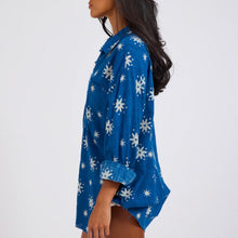 One Teaspoon - Blue Supernova Muslin Shirt