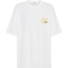 SŚAINT Heart Tee : White & Cream