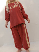 Small Swim Club- Spice Stripe Tracky Dacks