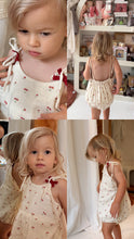 Moon Child Sweetypie Romper - Cherry