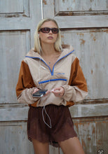 Luna Lane | The Courtside Anorak Tan/Rust