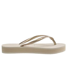 Havaiana Slim Flatform Thong Beige