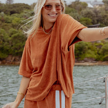 Luna Lane The Mason tee - Rust