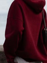 SŚAINT LOGO HOODIE CHERRY