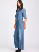 One Teaspoon- Westland Blue Veronica Denim Jumpsuit