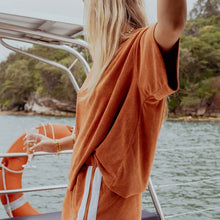 Luna Lane The Mason tee - Rust