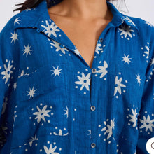 One Teaspoon - Blue Supernova Muslin Shirt