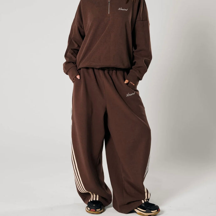 SŚAINT BARREL PANTS BROWN