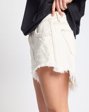 One Teaspoon- Truckers Mid Waist Braided Denim Shorts