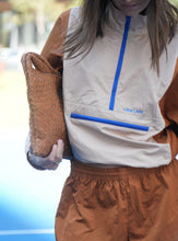Luna Lane | The Courtside Anorak Tan/Rust
