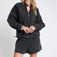 One Teaspoon | Harley Denim Bomber Jacket