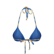 Charlee Swim - Libby Triangle Top Blue Hawaii